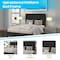 Flash Furniture Roxbury Full Platform Bed, Black SL-BK5-F-BK-GG - alternate 4